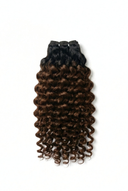 Deep Curl Echthaar-Sew-in-Bundle
