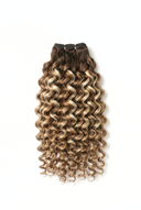 Deep Curl Echthaar-Sew-in-Bundle