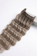 Loose Wave Halo-Extension aus Echthaar