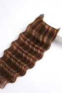 Loose Wave Halo-Extension aus Echthaar