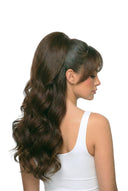 Body Wave Kora Claw Ponytail Showing the Hair Texture and Length by Kora Strand