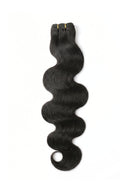 Body Wave Seamless Weft Bundle in Shade 1B Noire Naturel, Natural Black, by Kora Strand