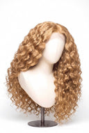 Loose Wave Glueless Human Hair Wig in Shade 22 Golden Oat, Vanilla Golden Beige Blonde, by Kora Strand