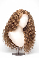 Loose Wave Glueless Human Hair Wig in Shade 27 Miel Doré, Honey Golden Blonde, by Kora Strand