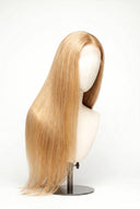 Silk Straight Glueless Human Hair Wig in Shade 22 Golden Oat, Vanilla Golden Beige Blonde, by Kora Strand