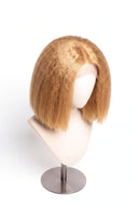 Yaki Straight Bob Glueless Human Hair Wig in Shade 27 Miel Doré, Honey Golden Blonde, by Kora Strand
