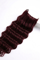 Loose Wave Halo-Extension aus Echthaar