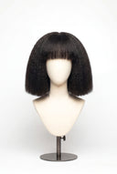 Kinky Straight Bob Fringe Wig
