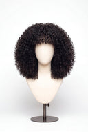 Kinky Coil Bob Fringe Wig
