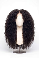 Kinky Coil Layered Wig