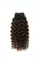 Deep Curl Echthaar-Sew-in-Bundle