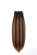 Silk Straight Echthaar-Sew-in-Bundle