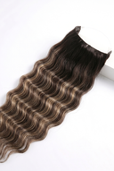 Loose Wave Halo-Extension aus Echthaar