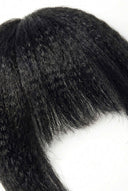 Natural Straight Curtain Fringe Clip - In Extension - Kora Strand