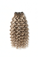 Deep Curl Echthaar-Sew-in-Bundle