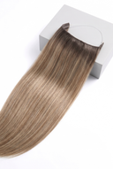 Silk Straight Halo-Extension aus Echthaar