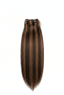 Silk Straight Echthaar-Sew-in-Bundle