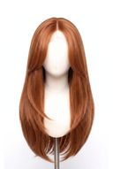 Silk Straight Echthaarperücke im Stufenschnitt