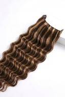 Loose Wave Halo-Extension aus Echthaar