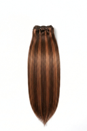 Silk Straight Echthaar-Sew-in-Bundle