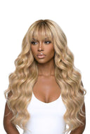 Klebefreies Menschenhaar-Perücke mit Body Wave Pony, Produktansicht 6 von Kora Strand