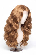 Body Wave Glueless Human Hair Wig in Shade 27 Miel Doré, Honey Golden Blonde, by Kora Strand
