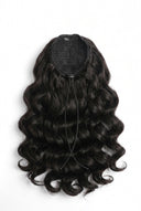 Internal Drawstring Attachment on the Body Wave Kora Cinch Ponytail by Kora Strand