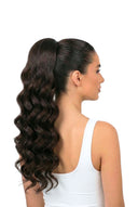 Body Wave Kora Cinch Ponytail in Virgin Human Hair with Internal Drawstring by Kora Strand