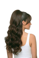 Built-In Claw Clip Attachment on the Body Wave Kora Claw Ponytail by Kora Strand