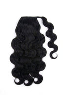 Body Wave Kora Wrap Ponytail with a Natural-Looking Finished Style by Kora Strand