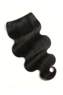 Body Wave Seamless Weft Bundle Showing the Weft and Hair Length by Kora Strand
