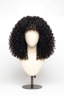 Tiefe Locken Bob Pony klebefreie Virgin Human Hair Perücke mit HD-Spitze und vorpluckte Haarlinie von Kora Strand