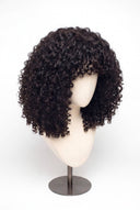 Deep Curl Bob Fringe Human Hair Wig with a Natural-Looking Finished Style by Kora Strand