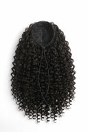 Internal Drawstring Attachment on the Deep Curl Kora Cinch Ponytail by Kora Strand