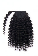 Integrated Wrap Section Attachment on the Deep Curl Kora Wrap Ponytail by Kora Strand