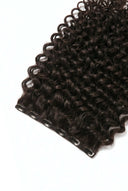 Deep Curl Seamless Volume Extension in Virgin Human Hair with One-Piece Ultra-Flat Weft Volumiser by Kora Strand