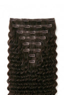 Deep Wave Invisible Clip-In Extensions Showing the Hair Texture and Length by Kora Strand