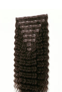 Ultra-Flat Seamless Invisible Clip-In Wefts Detail on the Deep Wave Invisible Clip-In Extensions by Kora Strand