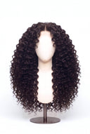 Deep Wave Layered Glueless Virgin Human Hair Wig with HD Lace and Pre-Plucked Hairline by Kora Strand