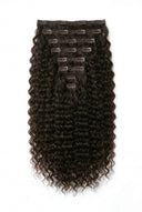 Deep Wave Signature Clip-In Extensions in Virgin Human Hair with Double-Drawn Double-Wefted Multi-Weft Clip-In Set by Kora Strand