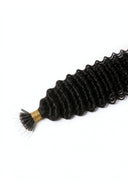 Deep Wave StrandBond Nano-Tip Extensions in Virgin Human Hair for Bead-Based Installation by Kora Strand