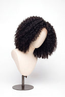 Kinky Curly Bob Human Hair Wig with a Natural-Looking Finished Style by Kora Strand