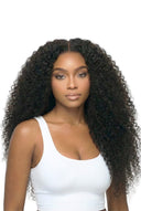 Kinky Curly Glueless Human Hair Wig, Product View 4 by Kora Strand