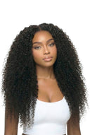 Kinky Curly klebefreie Humanhaarperücke, Produktansicht 5 von Kora Strand