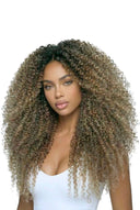 Kinky lockige unsichtbare Clip-In-Extensions, Produktansicht 7 von Kora Strand