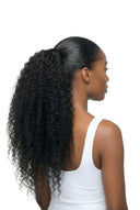 Kinky Curly Kora Cinch Ponytail in Virgin Human Hair with Internal Drawstring by Kora Strand