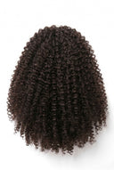 Kinky Curly Kora Claw Ponytail with a Natural-Looking Finished Style by Kora Strand