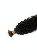 Kinky Curly StrandBond Nano-Tip Extensions in Virgin Human Hair for Bead-Based Installation by Kora Strand