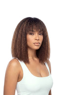 Kinky Straight Bob Pony kleberfreie Humanhaarperücke, Produktansicht 9 von Kora Strand