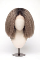 Kinky Straight Bob Glueless Human Hair Wig, Product View 28 by Kora Strand